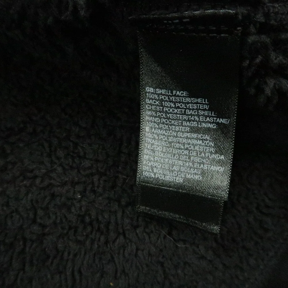 The North Face Jacket Mens Extra Large Black Canyonlands Full Zip Pockets XL